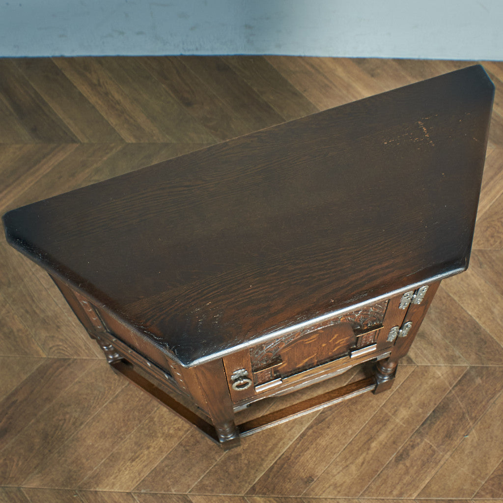 WOOD BROS Oak Cabinet #77405