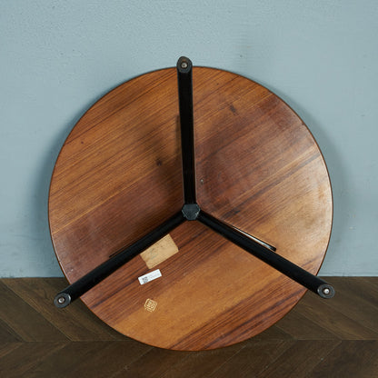 G-PLAN Tola&amp;black round coffee table #80398
