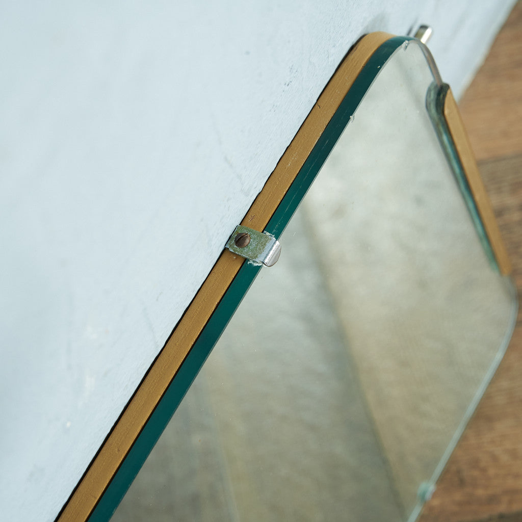 G-PLAN Tola&amp;black Vintage Frameless Wall Mirror #72993