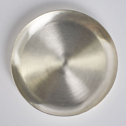 SILVER PLATED PLATE ROUND / M