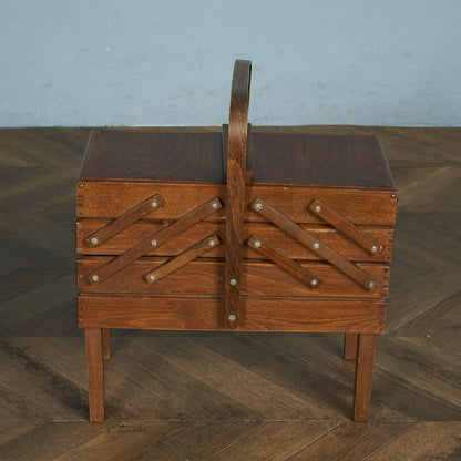 British Vintage Sewing Box #74734