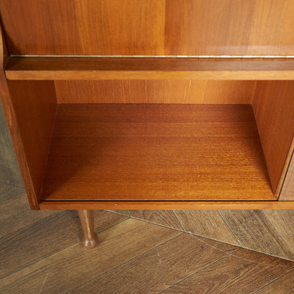 British Vintage Glass Cabinet #80440