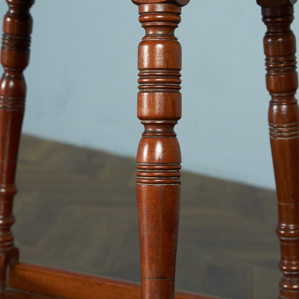 British antique side table #81709