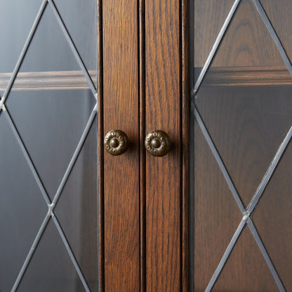 [67403][WOOD BROS]Old Charm Oak Bookcase