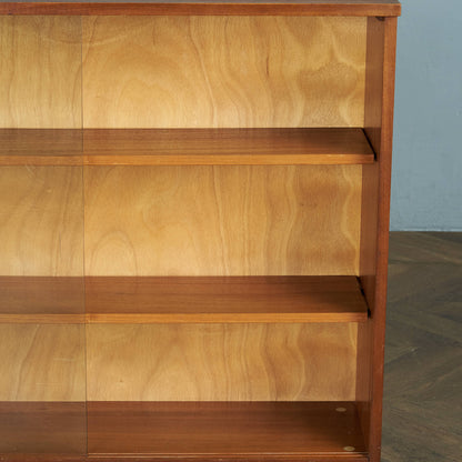 JONELLE Vintage Narrow Bookcase / Glass Cabinet #83855