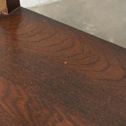 [67606] British Classic Half Moon Table