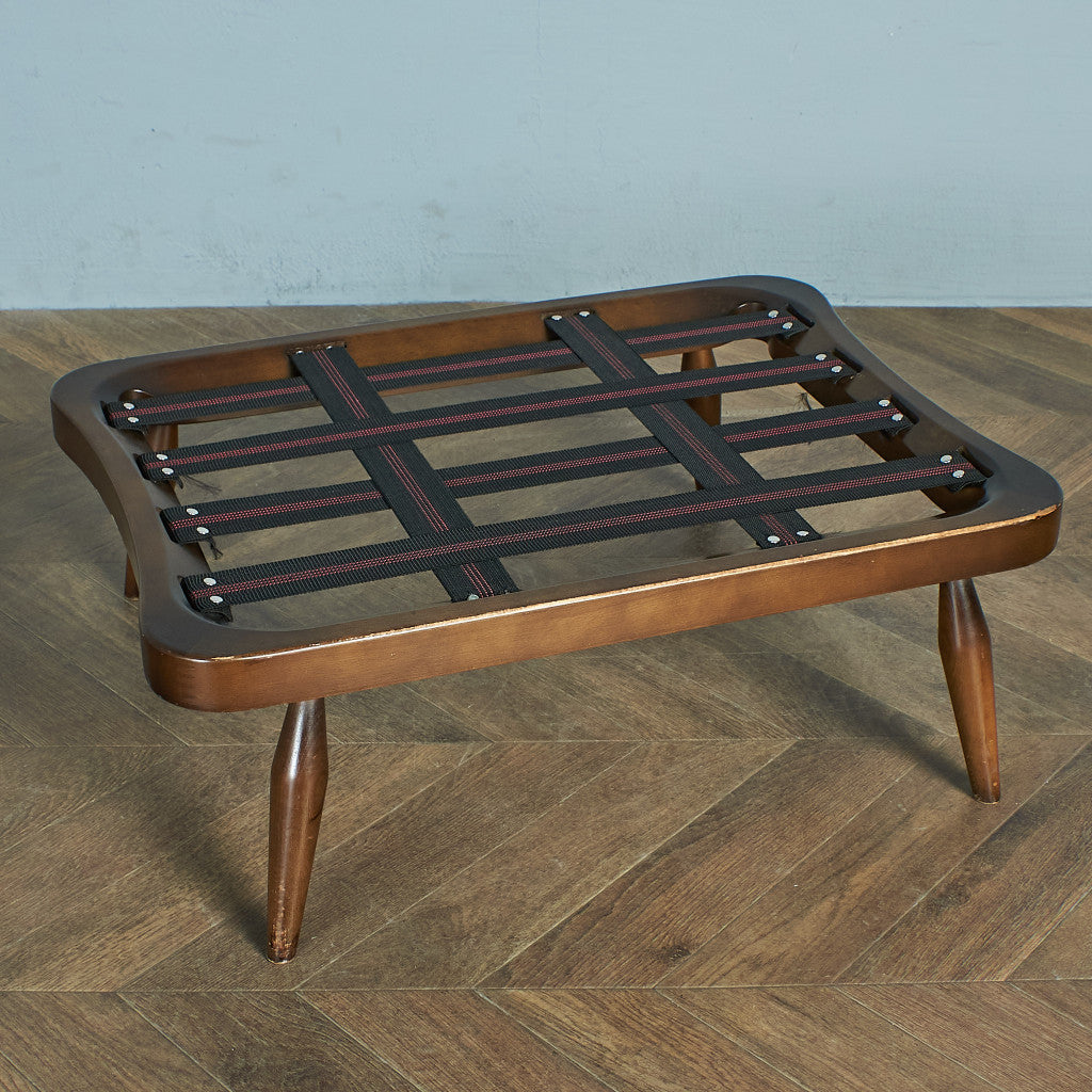 [65971][アーコール ERCOL]ヴィンテージ オットマン / クッション&ウェービングテープ張り替え済み