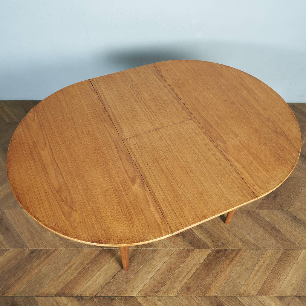 エクステンション ラウンド ダイニングテーブル