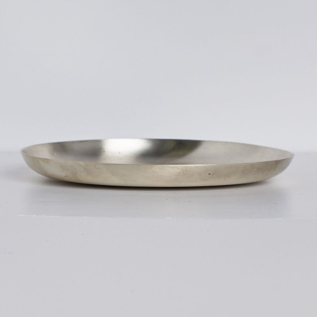 SILVER PLATED PLATE ROUND / M