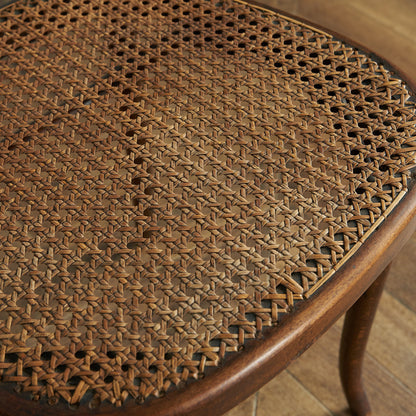 Antique British rattan side chair #81788
