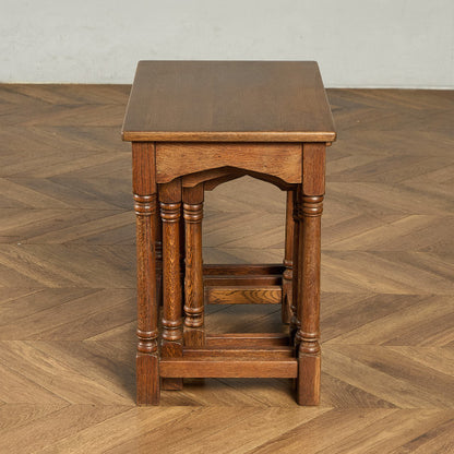 ジェイシーファニチャー Jaycee Furniture オーク材 ネストテーブル #99303