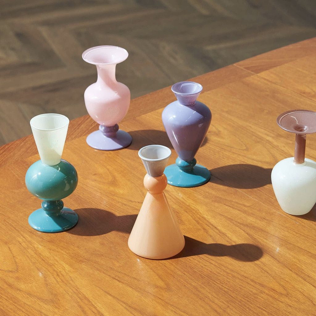 MINI VASE TWO TONE / Pink×Blue