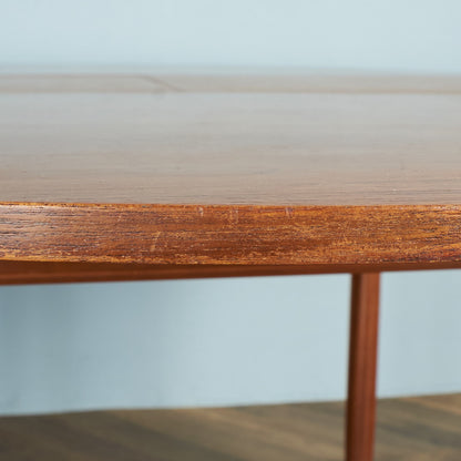 British vintage extension round dining table #74545