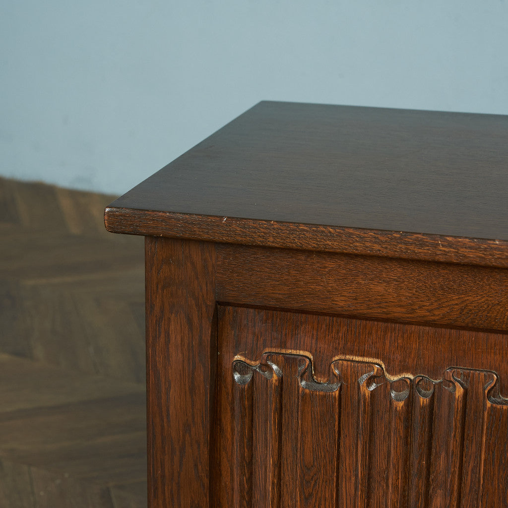 British Classic Oak Blanket Box #80311