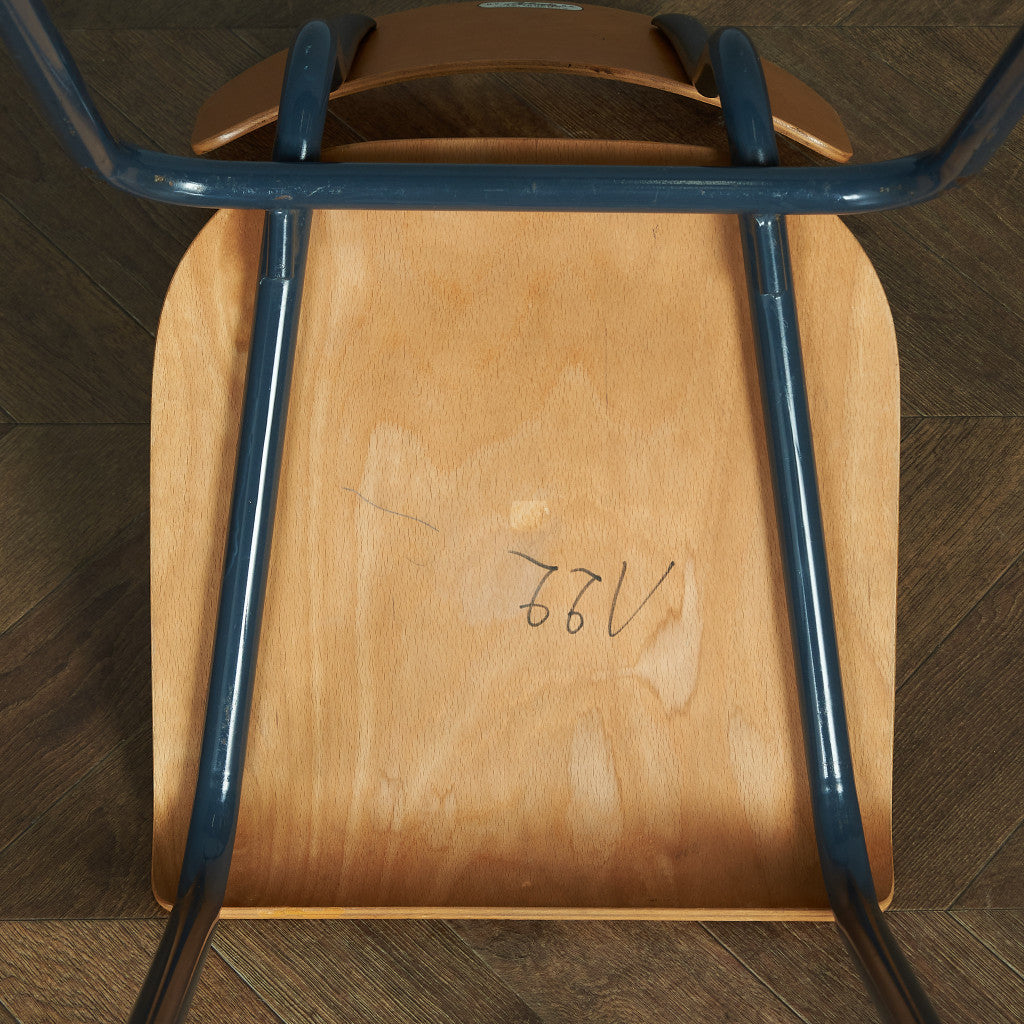 Lecluyse la toupie vintage school chair #74884