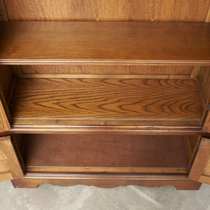 [67403][WOOD BROS]Old Charm Oak Bookcase