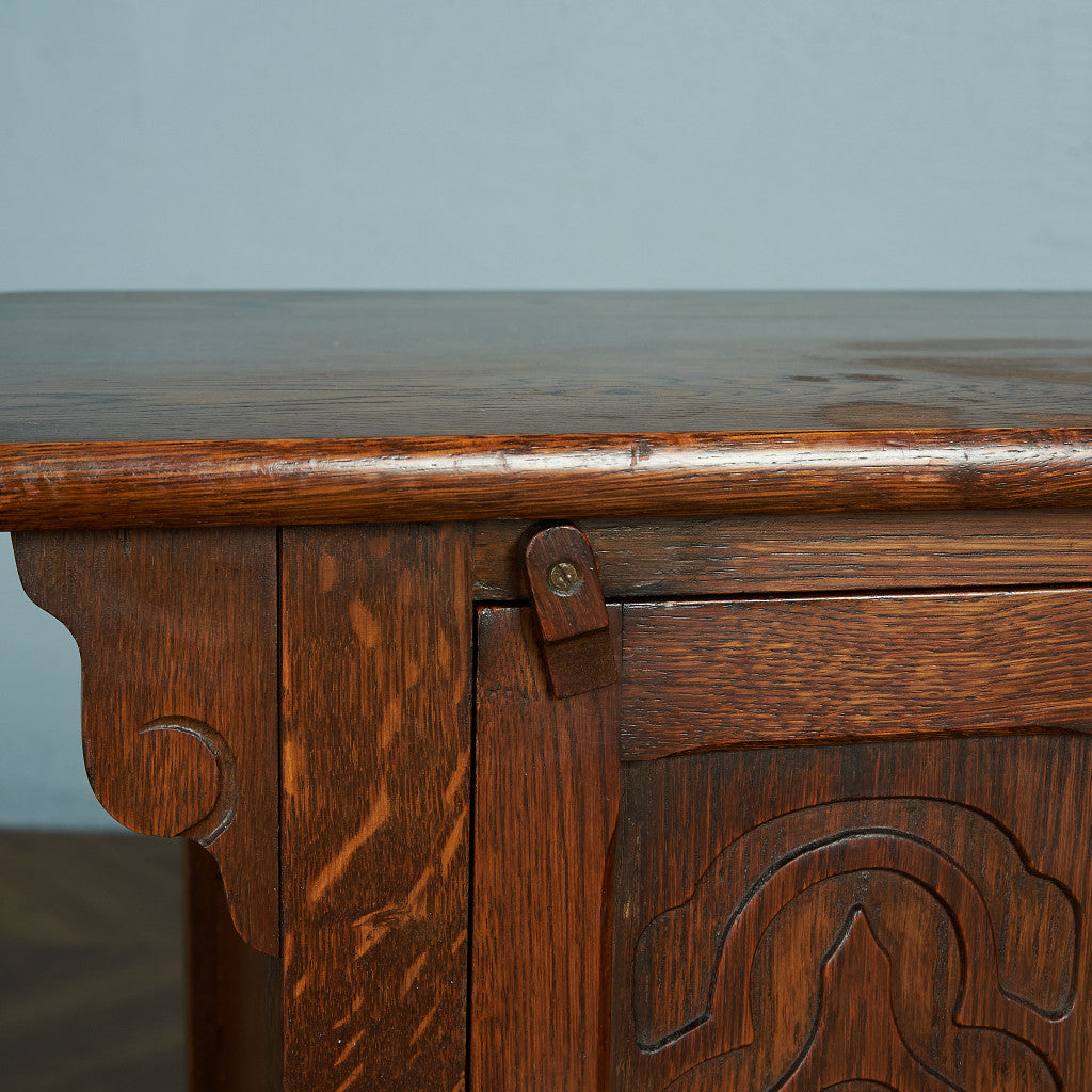 British Oak Side Cabinet #80479