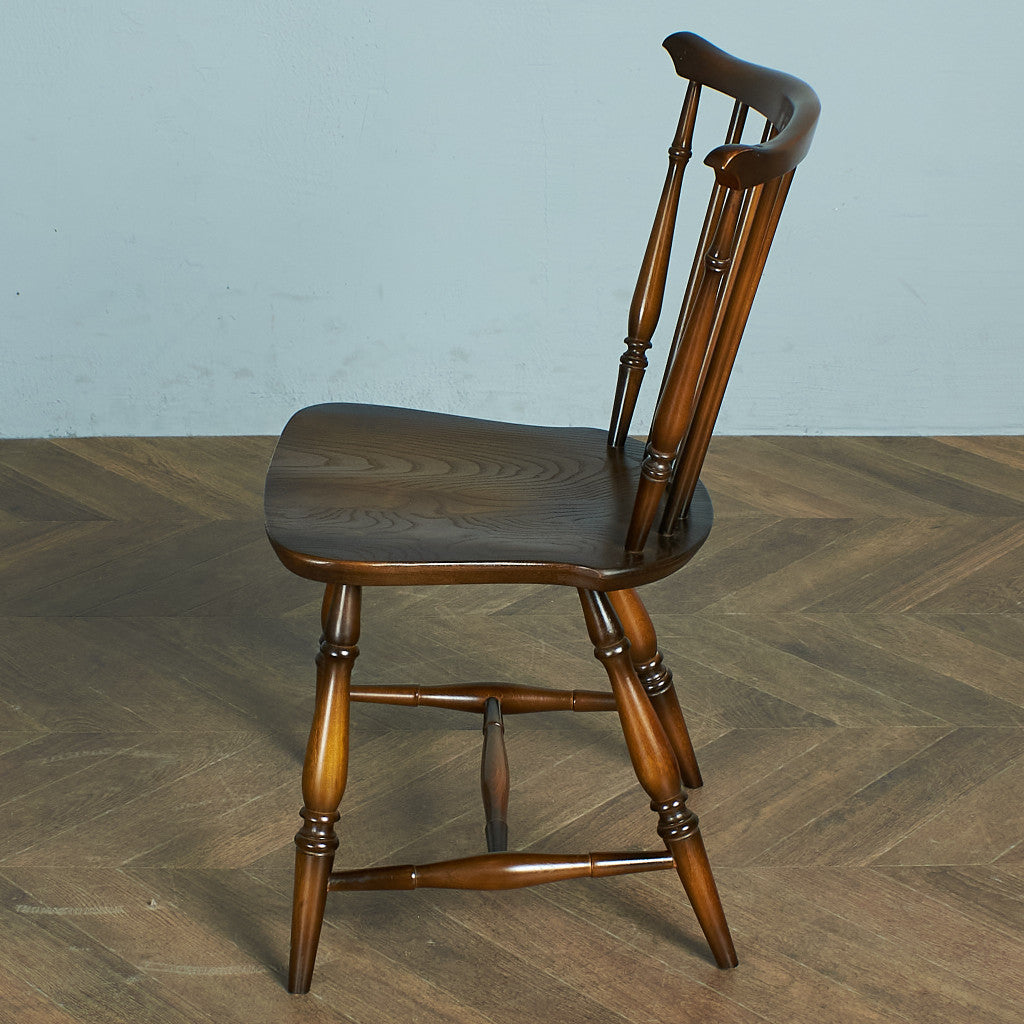 ERCOL Fan Back Chair (714) Round Gold Label #77303