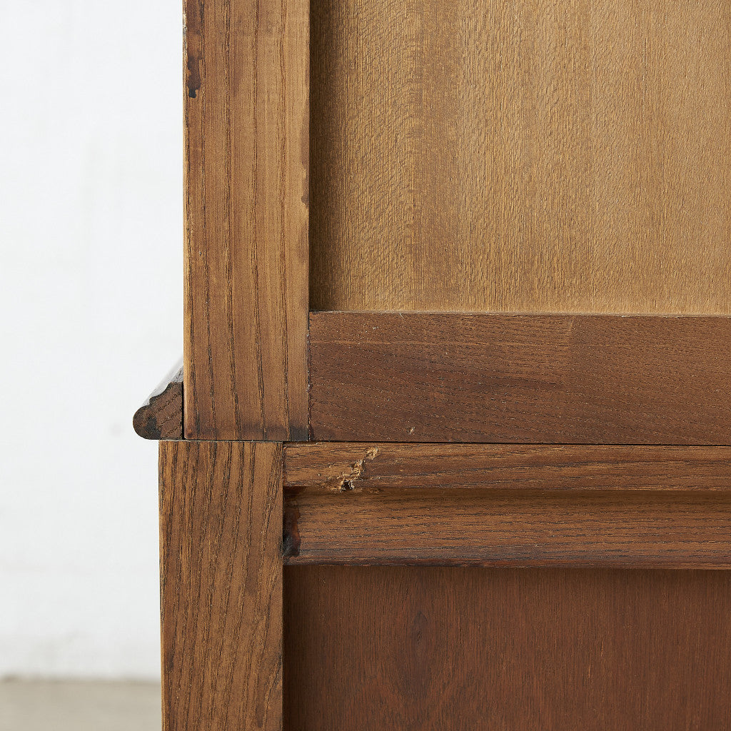 [67403][WOOD BROS]Old Charm Oak Bookcase