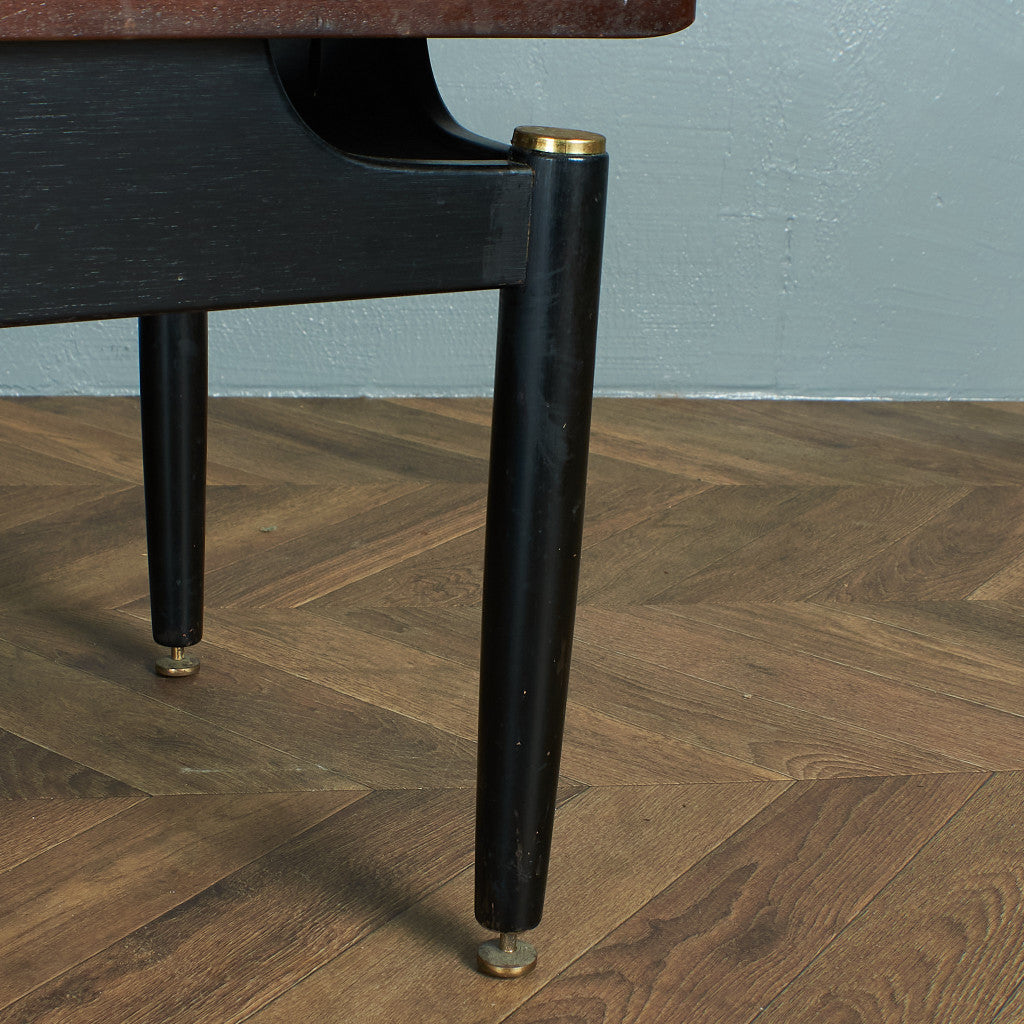 [67520][G-PLAN]Tola&amp;black coffee table (882)