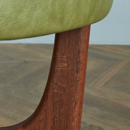 [65758][G-PLAN] fresco stool (6330) with reupholstered seat