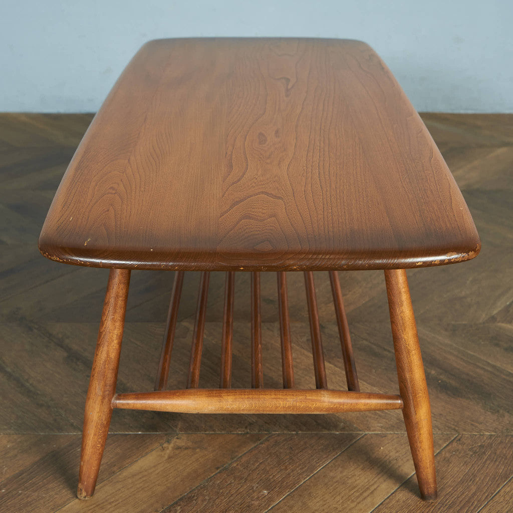 ERCOL アーコール ウィンザー コーヒーテーブル 459 / ラウンドゴールドラベル #83916