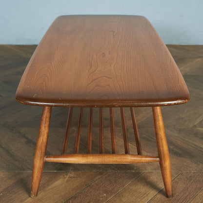ERCOL アーコール ウィンザー コーヒーテーブル 459 / ラウンドゴールドラベル #83916