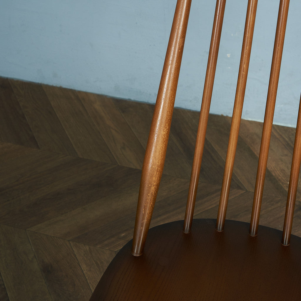 ERCOL Vintage Goldsmith Chair / Round Gold Label #64961