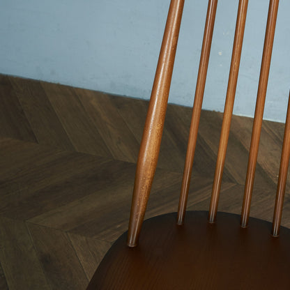 ERCOL Vintage Goldsmith Chair / Round Gold Label #64961