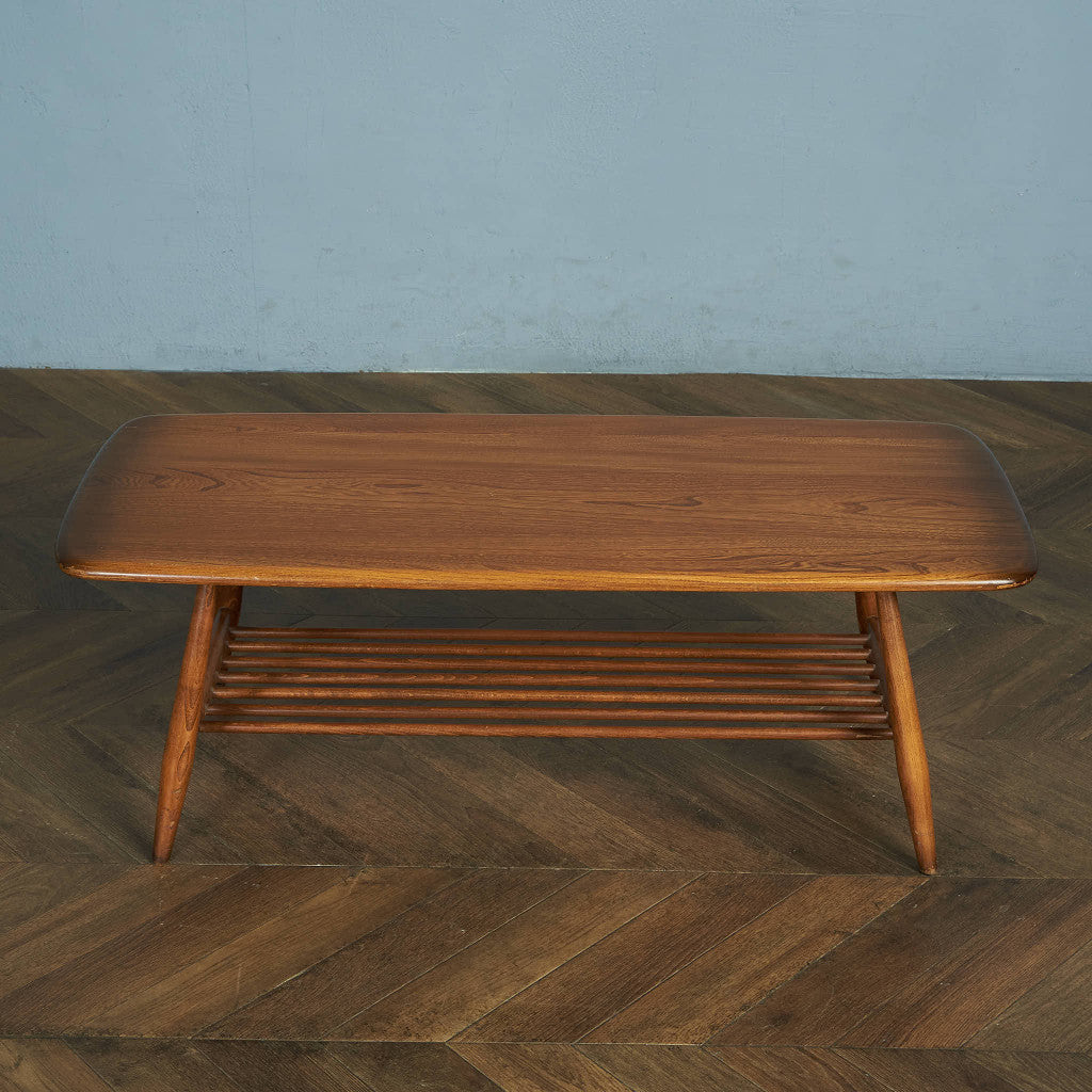 ERCOL アーコール ウィンザー コーヒーテーブル 459 / ラウンドゴールドラベル #83916