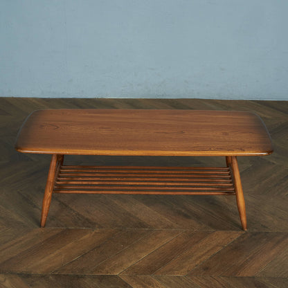 ERCOL アーコール ウィンザー コーヒーテーブル 459 / ラウンドゴールドラベル #83916