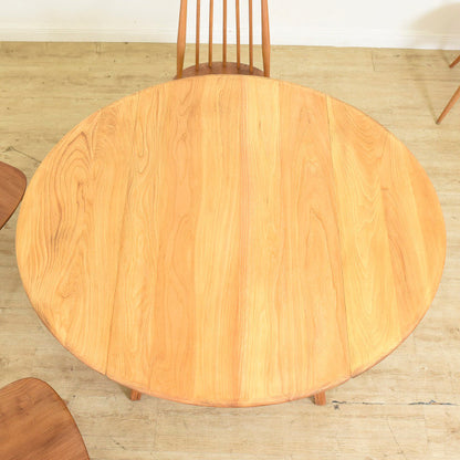 ERCOL オールドコロニアル ドロップリーフテーブル