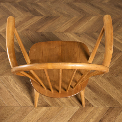 ercol グランドマザーズチェア ブルーラベル