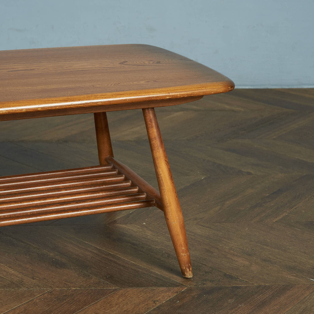 ERCOL アーコール ウィンザー コーヒーテーブル 459 / ラウンドゴールドラベル #83916