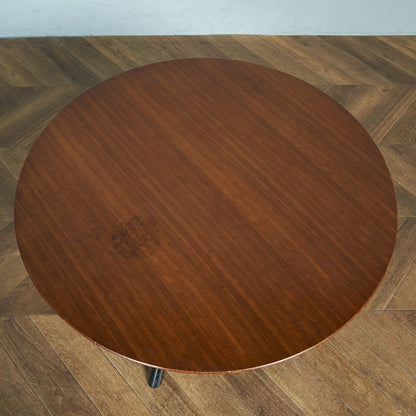 G-PLAN Tola&amp;black round coffee table #80398