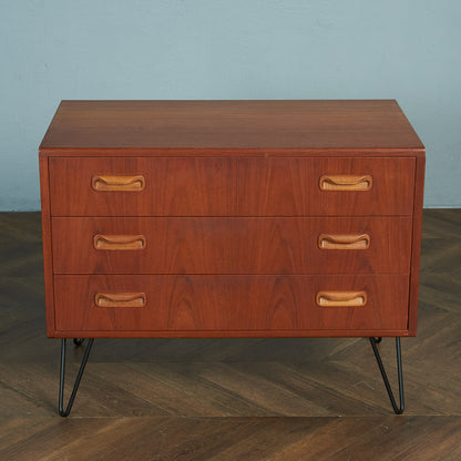 G-PLAN Fresco 3-Drawer Chest/Custom Iron Legs #80357