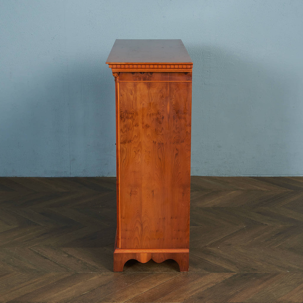 Classic British Edwardian Bookcase/Cupboard #84748