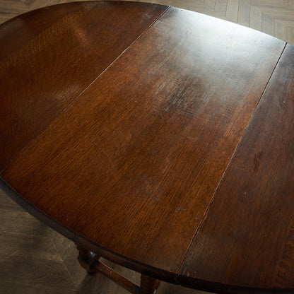 Antique British Drop Leaf Gateleg Table #80313