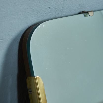 G-PLAN Tola&amp;black Vintage Frameless Wall Mirror #73814