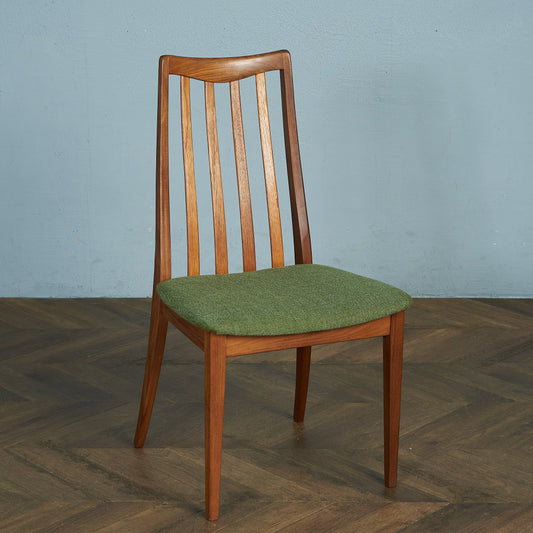 G-PLAN Vintage Slat Back Chair (4540) / Seat Reupholstered #72224