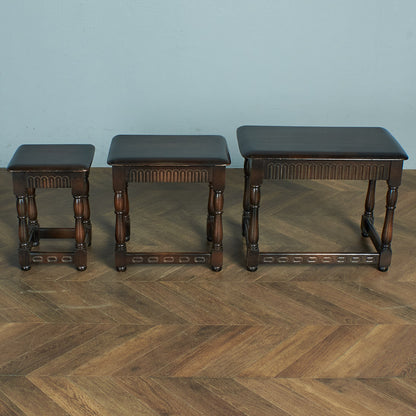 Priory Oak Nesting Tables #74928