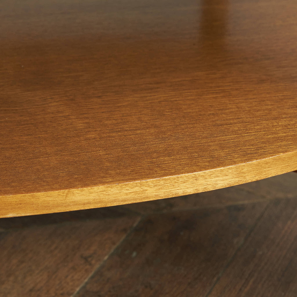 British vintage glass top coffee table/center table #83885