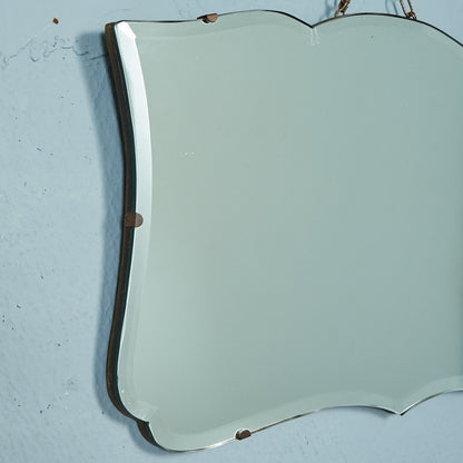 British Classic Frameless Wall Mirror #79653