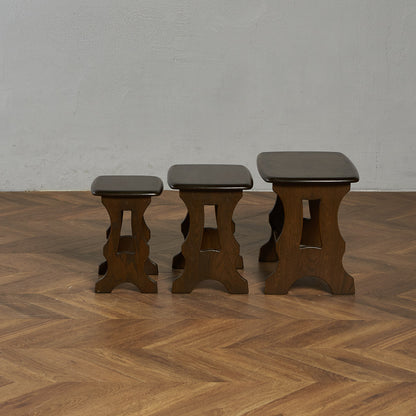 アーコール ERCOL オールドコロニアル ネストテーブル 498 ゴールドラベル #87076