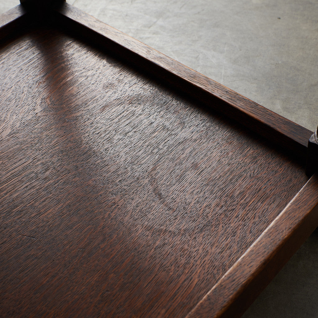 [67287] British classic oak side table