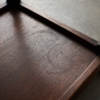 [67287] British classic oak side table