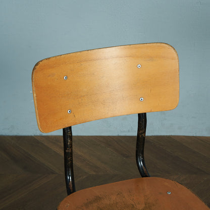 Lecluyse la toupie vintage school chair #74886
