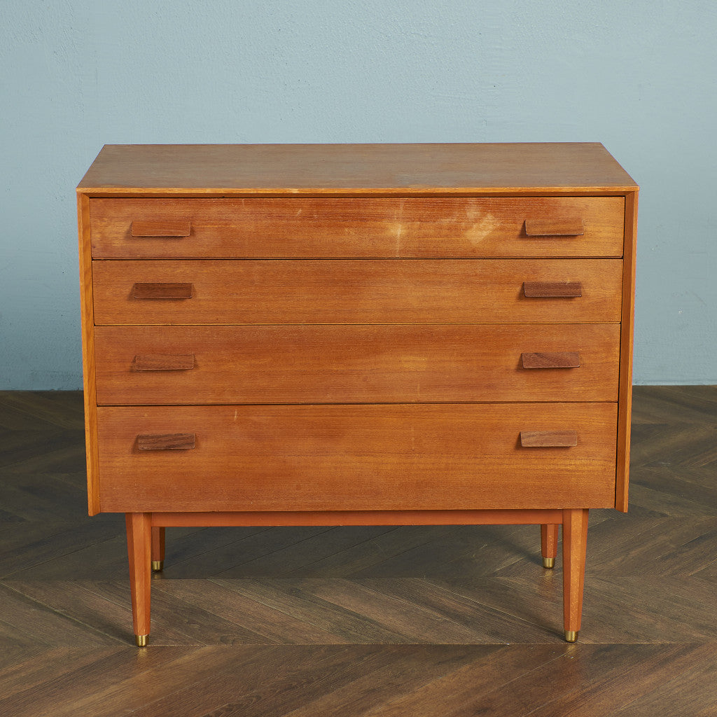 G-PLAN Group3 Vintage 4-Drawer Chest with Legs #79601