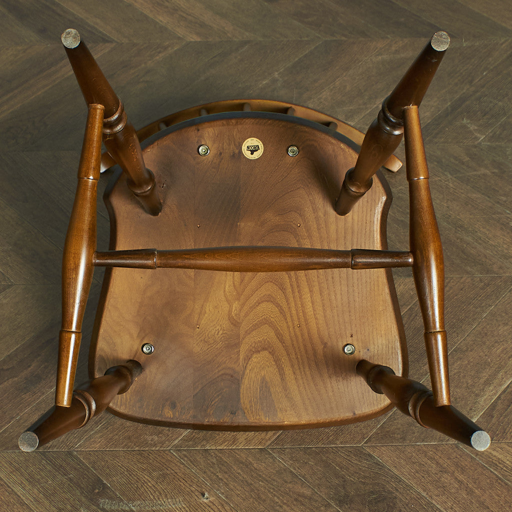 ERCOL Fan Back Chair (714) Round Gold Label #77303