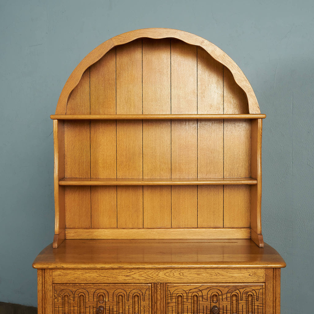 British Oak Welsh Dresser/Cupboard #84628